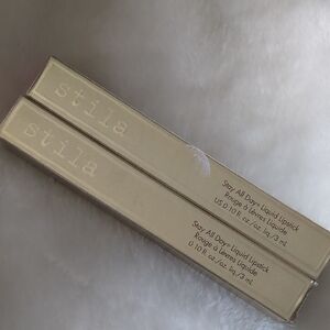 New In Box Stila Stay All Day Liquid Lipstick Bundle Of 2 Shades Beso & Baci